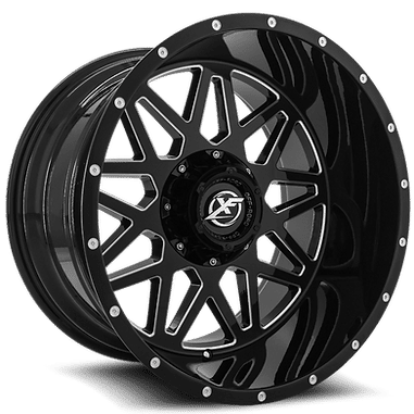 XF Offroad XF-211 20x9 8x165.1 / 8x180 0 125.2 Gloss Black