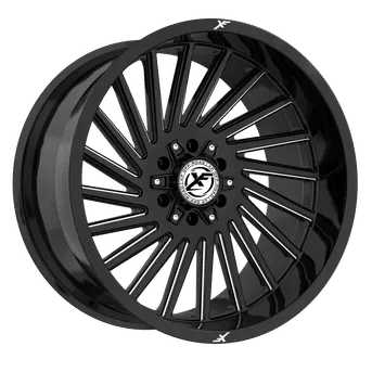 XF Offroad XF-239 22x12 5x127 / 5x139.7 -44 78.1 Gloss Black Milled