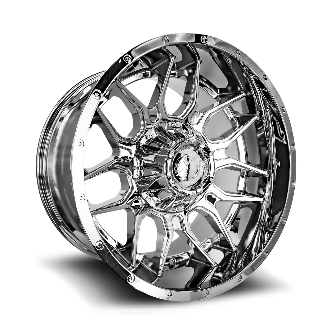 XF Offroad XF-222 20x12 8x165.1 / 8x180 -44 125.2 Chrome