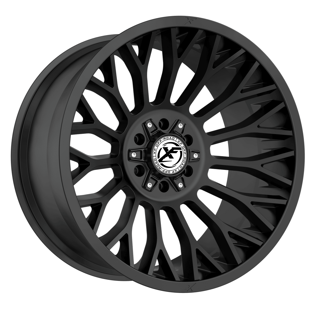 XF Offroad XF-237 20x9 6x135 / 6x139.7 12 106.4 Black Brushed Dark Tint