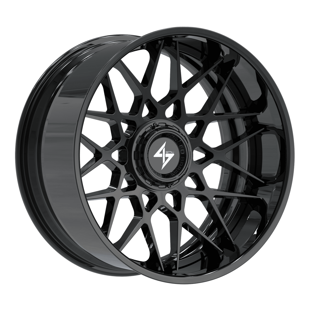 Sentali BFX5 24x12 8x165.1 / 8x180 -44 125.2 Gloss Black