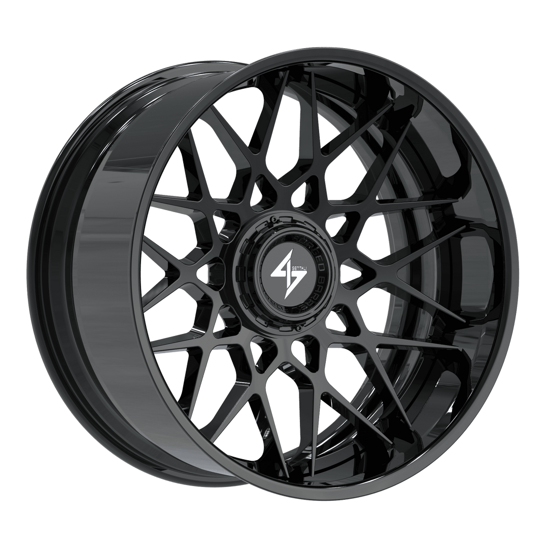 Sentali BFX5 22x10 8x165.1 / 8x180 -24 125.2 Gloss Black