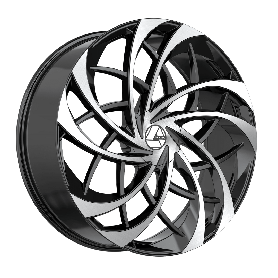 Azara AZA-540BM 22x8.5 5x114.3 / 5x120 38 74.1 Gloss Black Machined