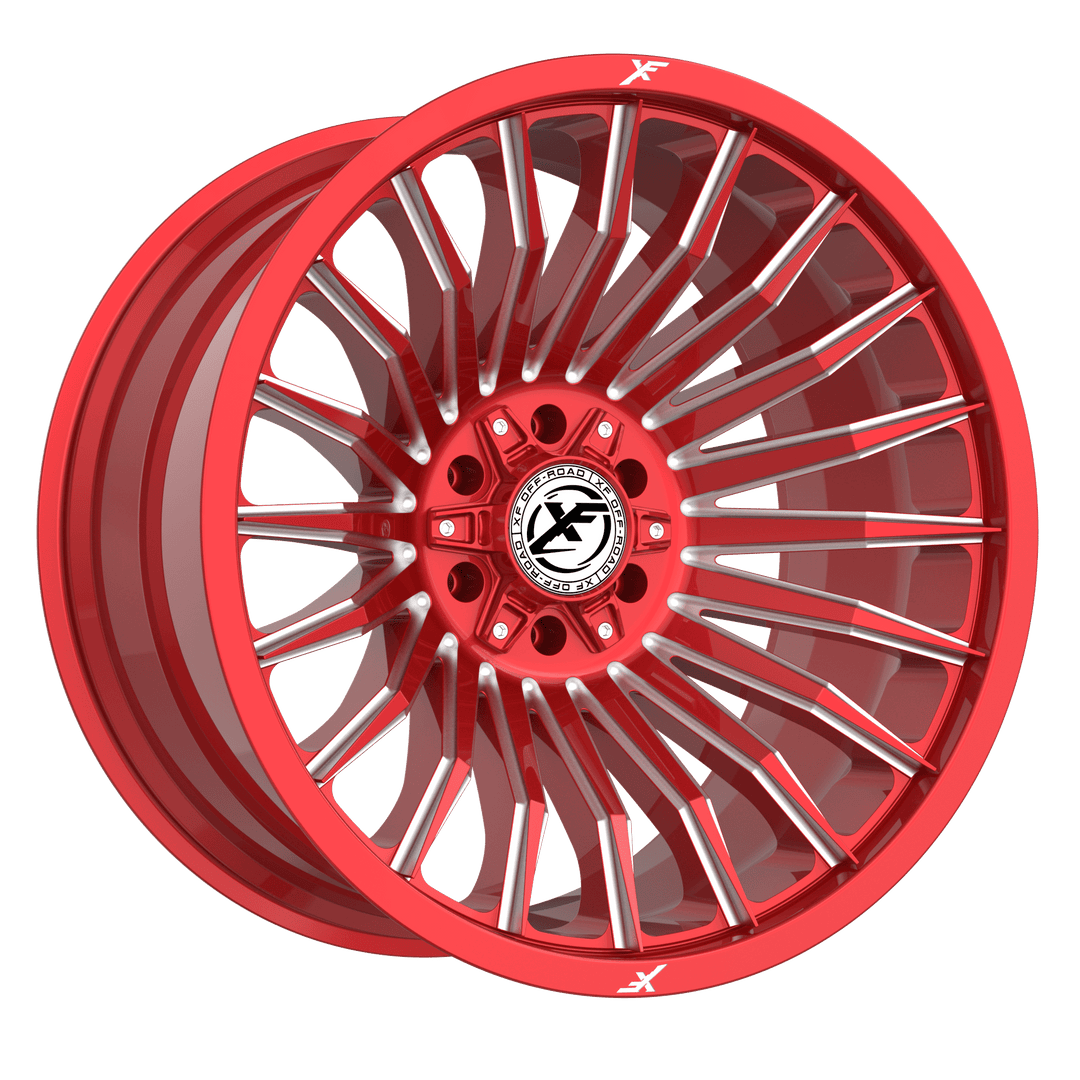 XF Offroad XF-231 20x10 8x165.1 / 8x180 -12 125.2 Red Milled