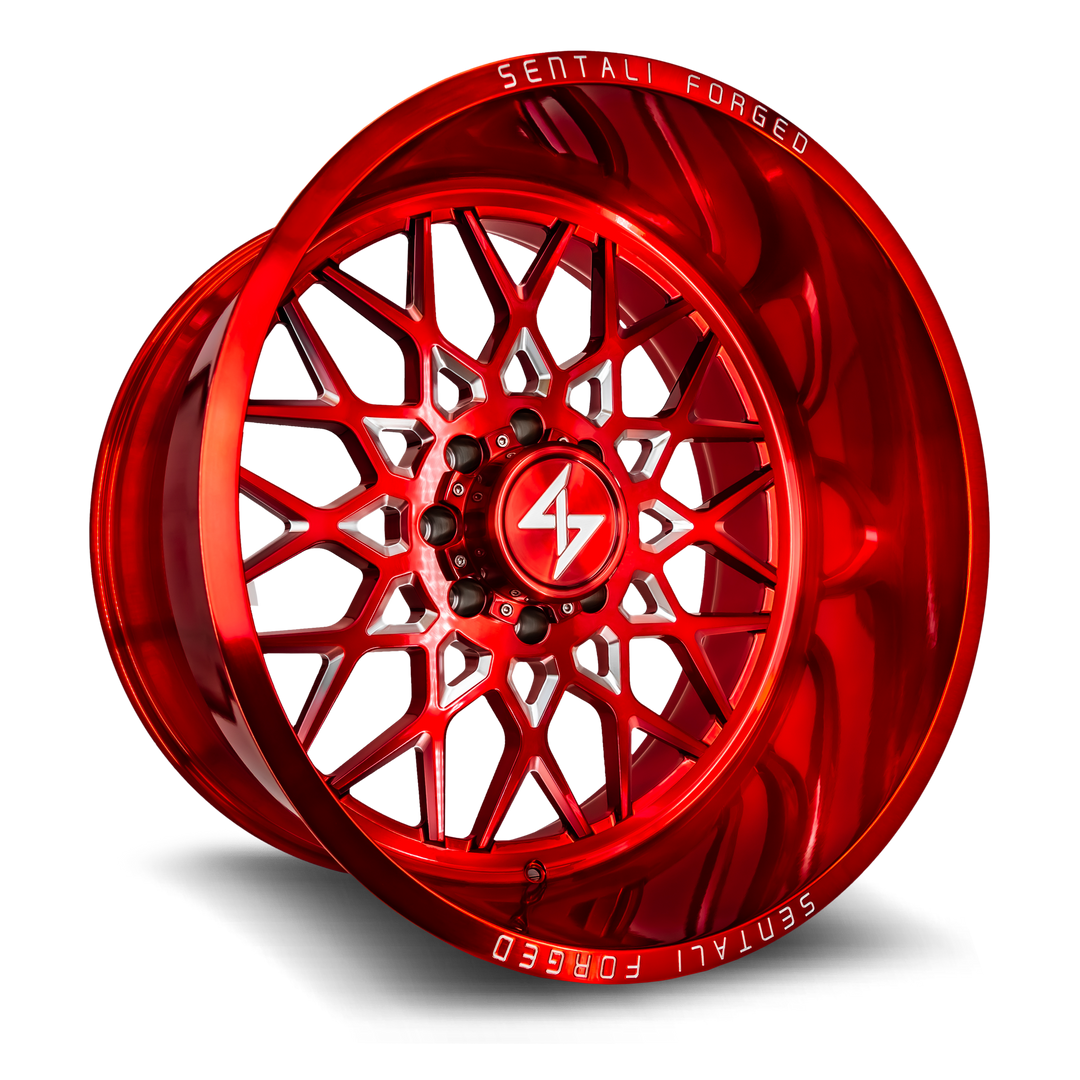 Sentali Forged SF5RM 30x16 6x135 -99 87.1 Red Milled