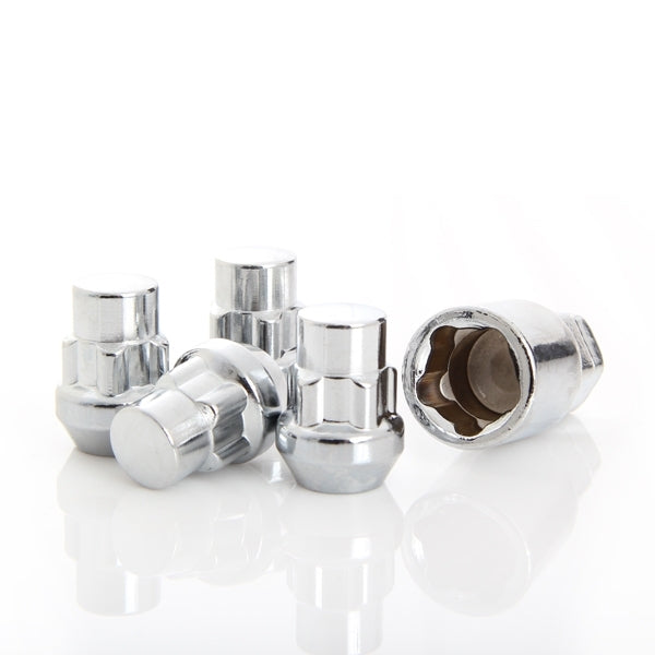 12x1.50 Acorn Lock 17mm Hex17/19mm Chrome