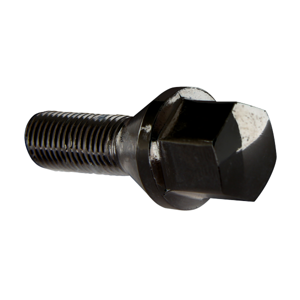 12x1.25 Bolt 17mm Shank 28mm Black