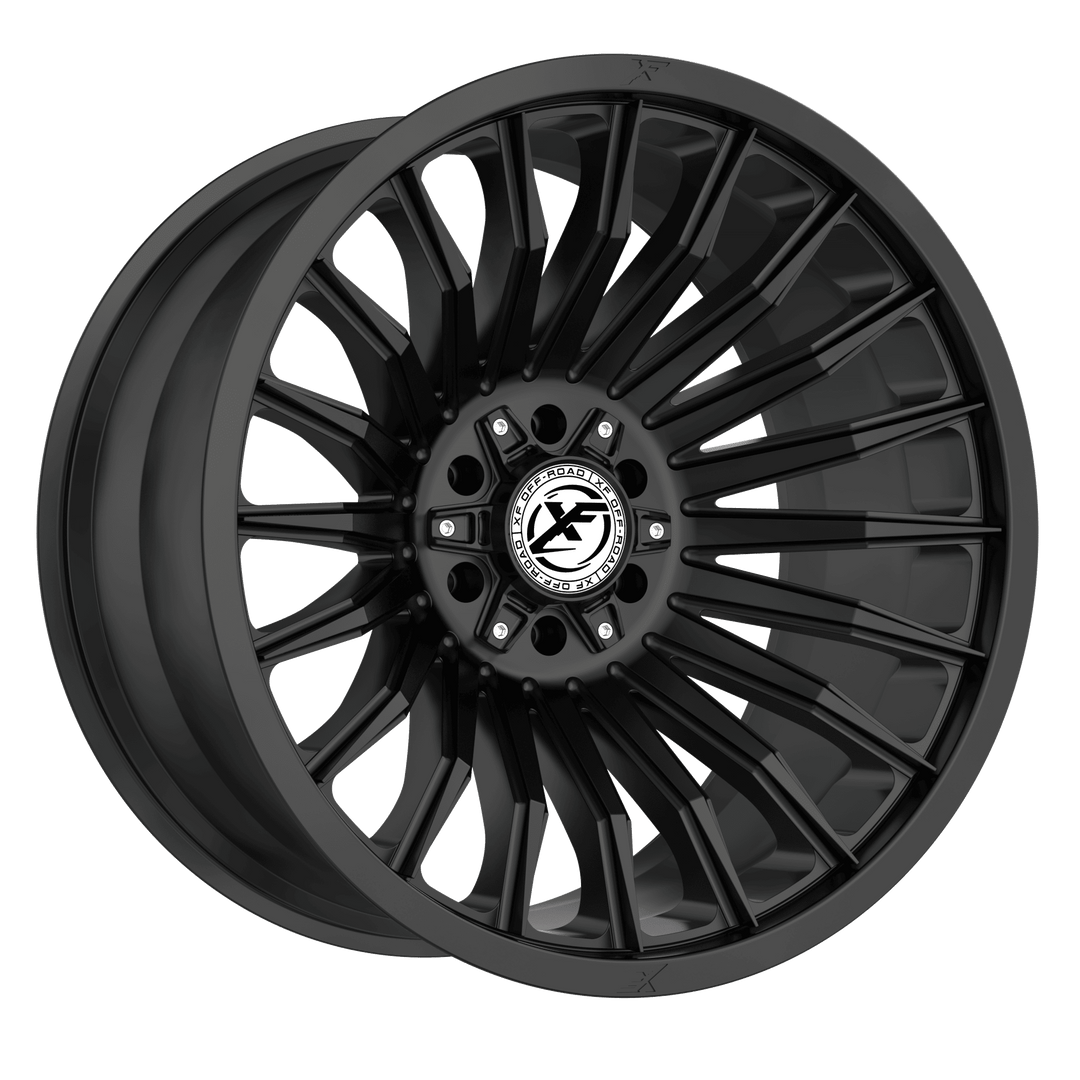 XF Offroad XF-231 20x9 8x165.1 / 8x170 0 125.2 Satin Black Dark Tint