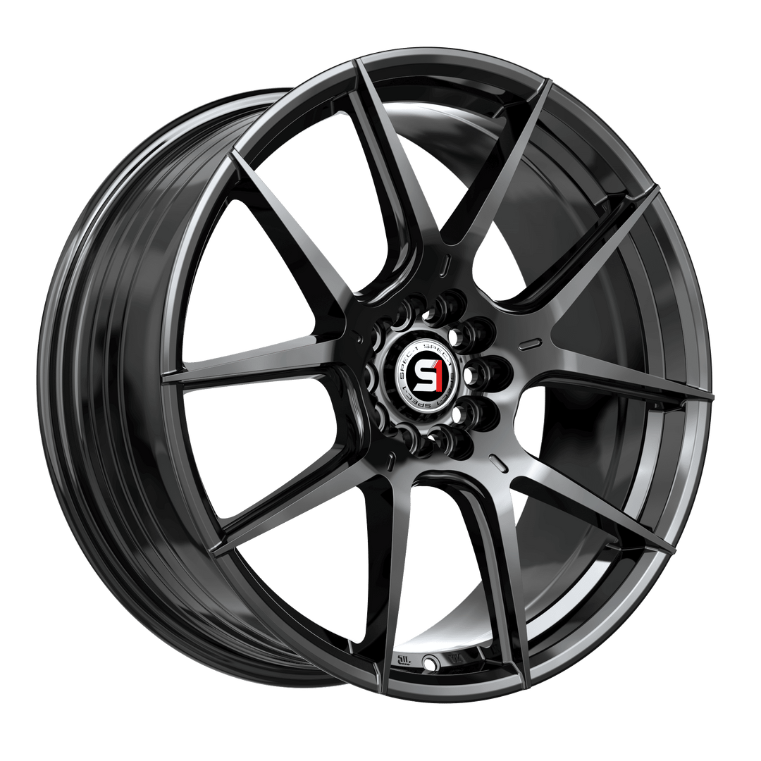 Spec-1 Racing SP-71GB 20x8.5 5x112 / 5x114.3 38 73.1 Gloss Black