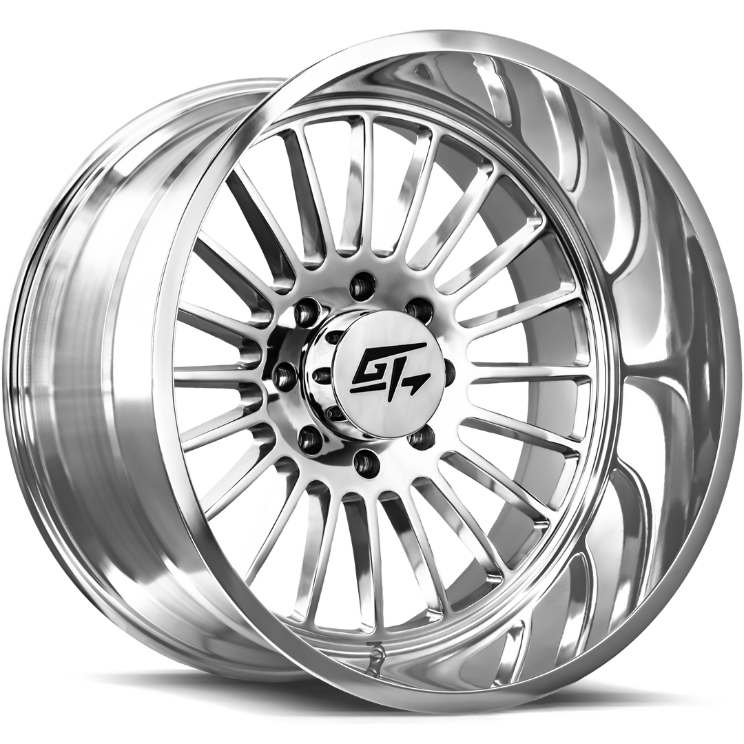 GT Offroad Strike 20x9 8x180 12 125.2 Polished