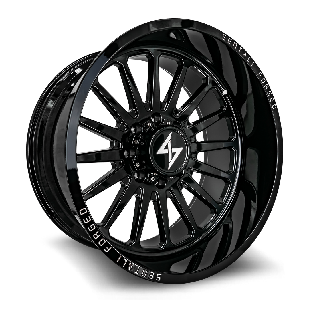 Sentali Forged SF2GB 28x16 5x127 -99 71.5 Gloss Black