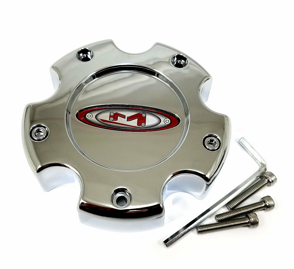 Mo955/956 Cap Chr 5x5.5 - Red Oval Logo