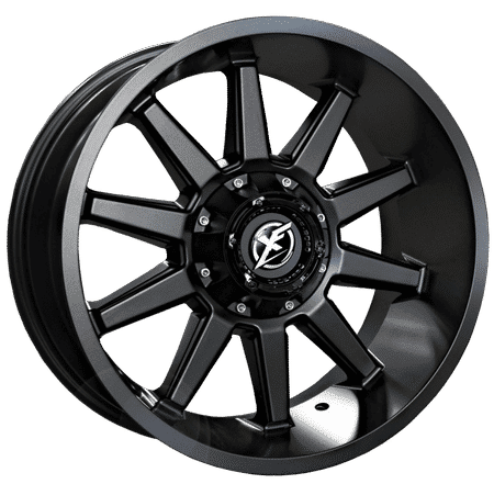 XF Offroad XF-219 17x9 8x165.1 / 8x170 12 125.2 Matte Black