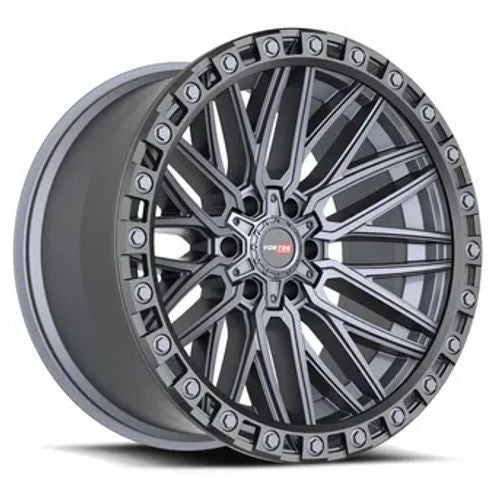 Vortek VRT-608 17x9 5x127 / 5x139.7 12 78.1 Matte Titanium Black Bead Ring