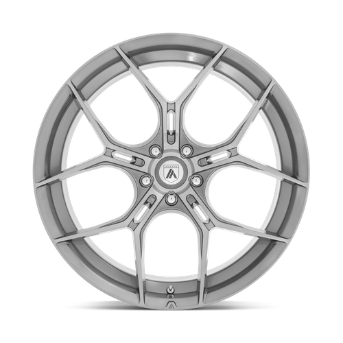 Asanti Wheels Black Label Abl-37 Monarch 20x9 5x112 38 72.56 Titane Brossé