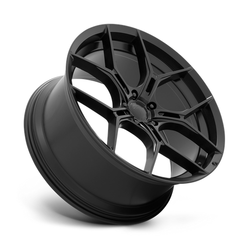 Asanti Wheels Black Label Abl-37 Monarch 22x9 5x120 38 74.1 Noir satiné