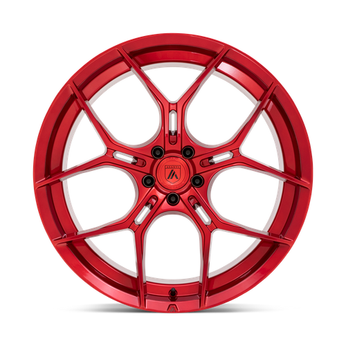 Asanti Noir Abl-37 Monarch 22x10.5 5x120 40 74.1 Rouge Bonbon
