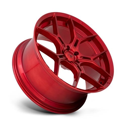 Asanti Black Abl-37 Monarch 22x9 5x120 38 74.1 Candy Red