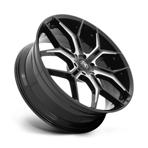Asanti Wheels Black Label Abl-38 Monarch Truck 24x10 6x139.7 20 106.1 Gloss Black Milled