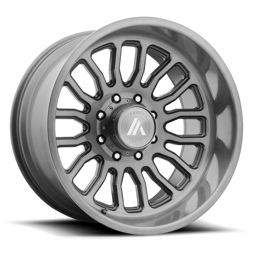 Asanti Wheels Off-road Ab815 Workhorse 20x10 5x127 -12 71.5 Titane brossé