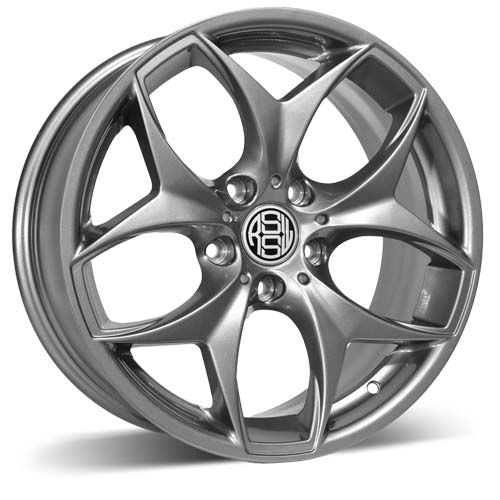 RSSW Xenon 18x8 5x120 35 74.1 Gun metal