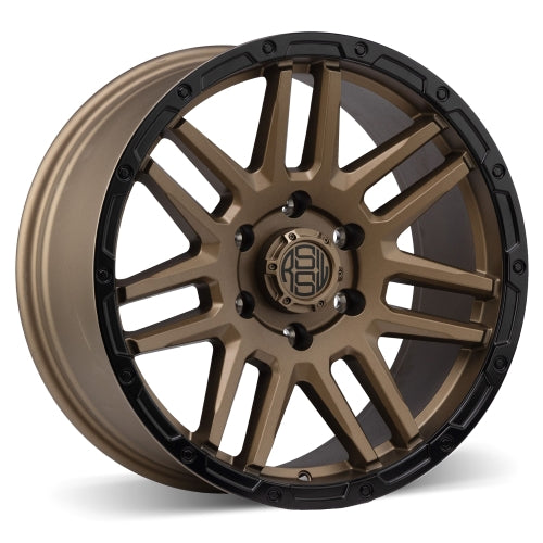 RSSW Blitz 17x8 5x139.7 10 77.8 Matte Bronze w/ Black Lip