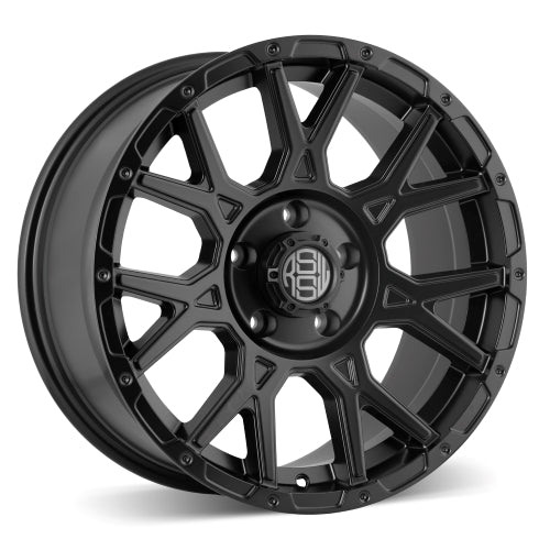 RSSW Strike 17x8 5x127 20 71.5 Satin Black