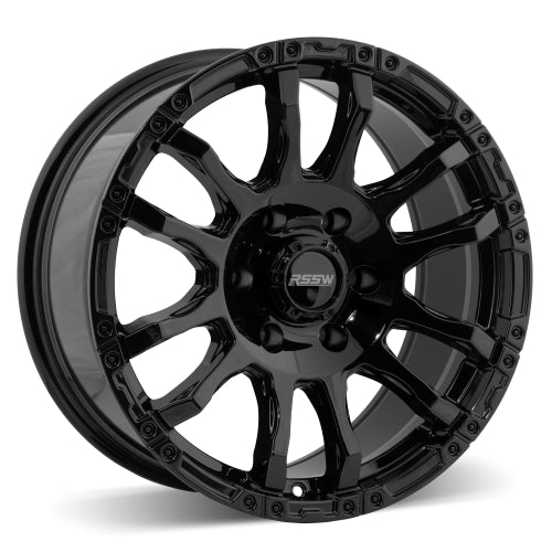 RSSW Force 20x9 6x135 25 87.1 Gloss Black