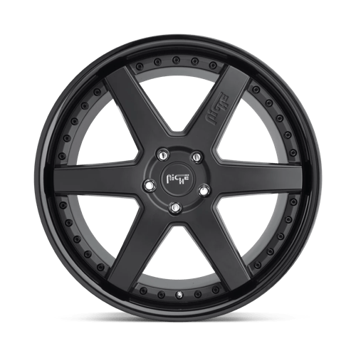 Niche 1PC M192 Altair 18x8.5 5x112 42 66.56 Gloss Black Matte Black