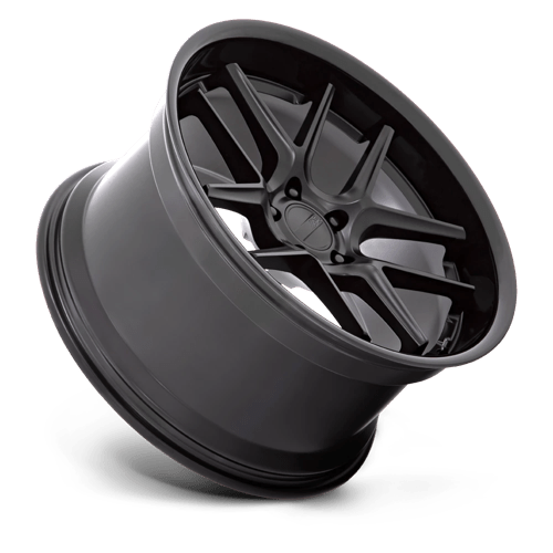 American Racing Ar942 20x11 5x115 22 71.5 Matte Black With Gloss Black Lip