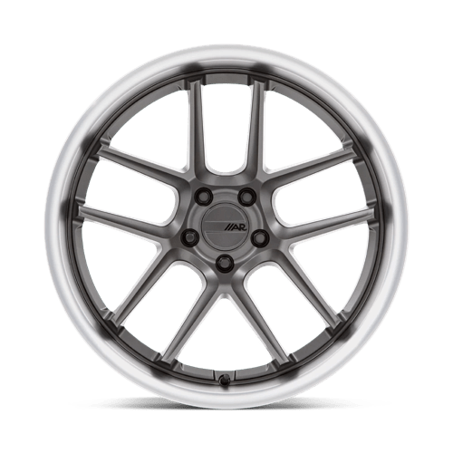 American Racing Ar942 20x12 5x115 6 71.5 Gunmetal Mat Avec Lèvre Usinée