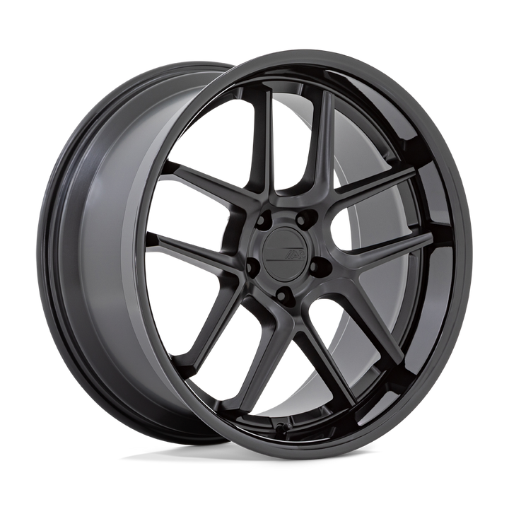 American Racing Ar942 20x12 5x115 6 71.5 Matte Black With Gloss Black Lip