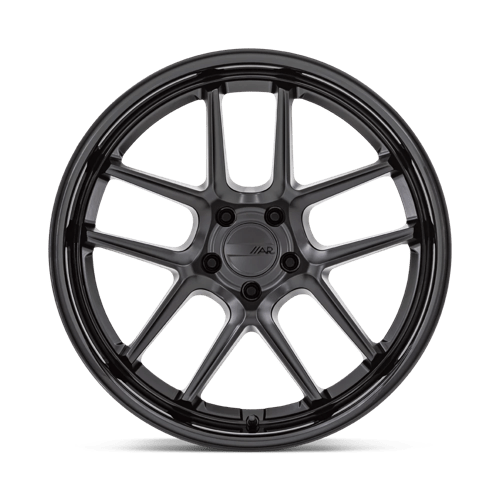 American Racing Ar942 20x12 5x115 6 71.5 Matte Black With Gloss Black Lip