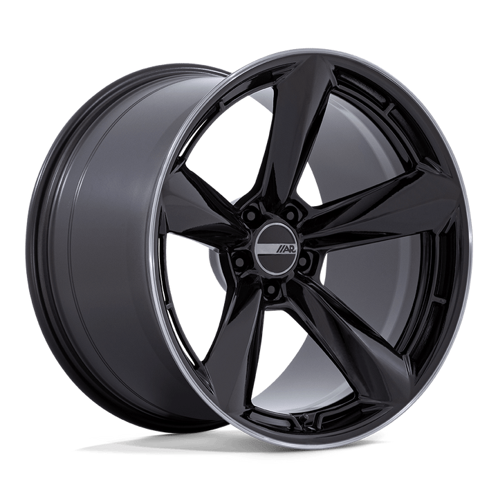 American Racing Ttf 20x12 5x115 6 72.56 Gloss Black With Double Dark Tint Lip