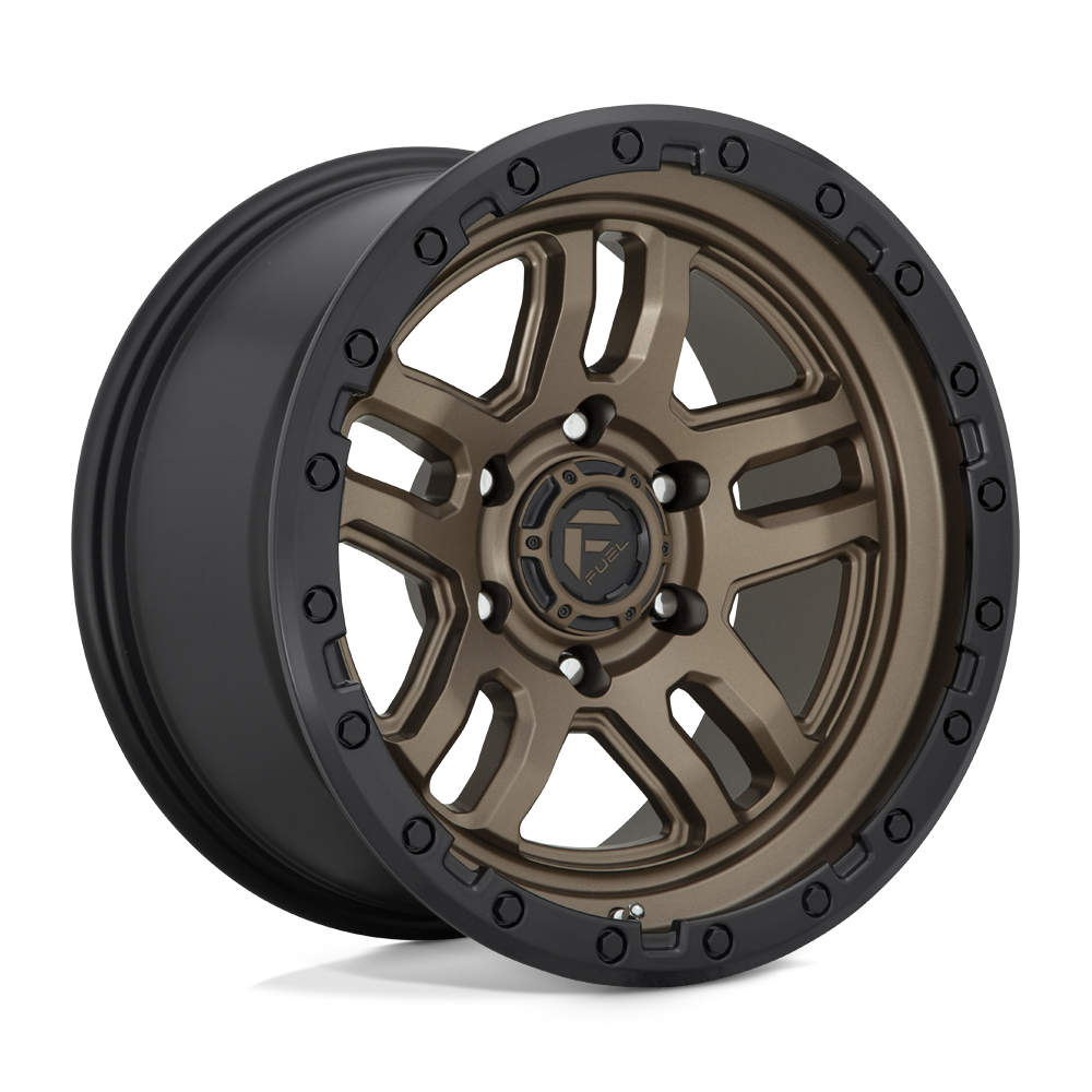 FUEL OFF-ROAD D702 MUNITIONS 18X9 5X127 20 71.5 ANNEAU PERLE NOIR BRONZE MAT