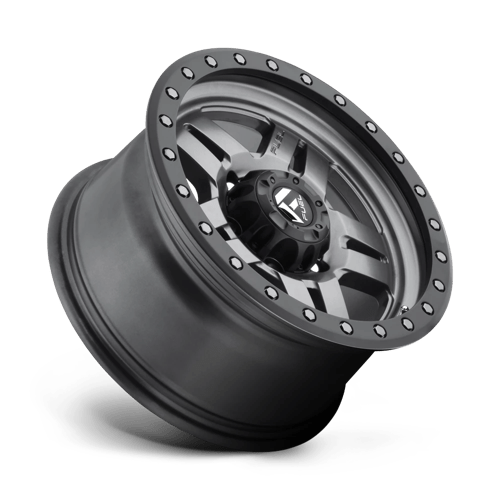 FUEL OFF-ROAD D558 ANZA 16X8 6X139.7 1 108 ANNEAU PERLE NOIR GUN METAL MAT
