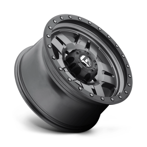 FUEL OFF-ROAD D558 ANZA 18X9 8X165.1 1 125.1 ANNEAU PERLE NOIR GUN METAL MAT