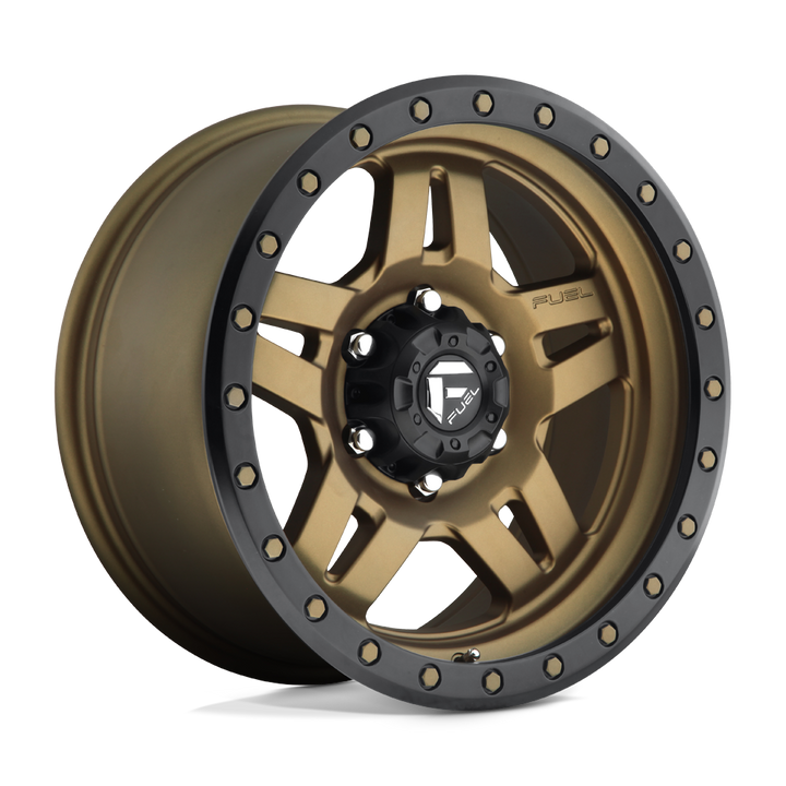 FUEL OFF-ROAD D583 ANZA 18X9 6X139.7 20 108 ANNEAU PERLE NOIR BRONZE MAT