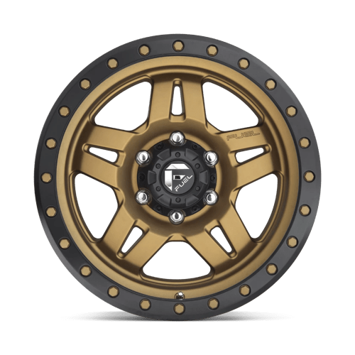 FUEL OFF-ROAD D583 ANZA 20X9 6X139.7 19 106.1 ANNEAU PERLE NOIR BRONZE MAT