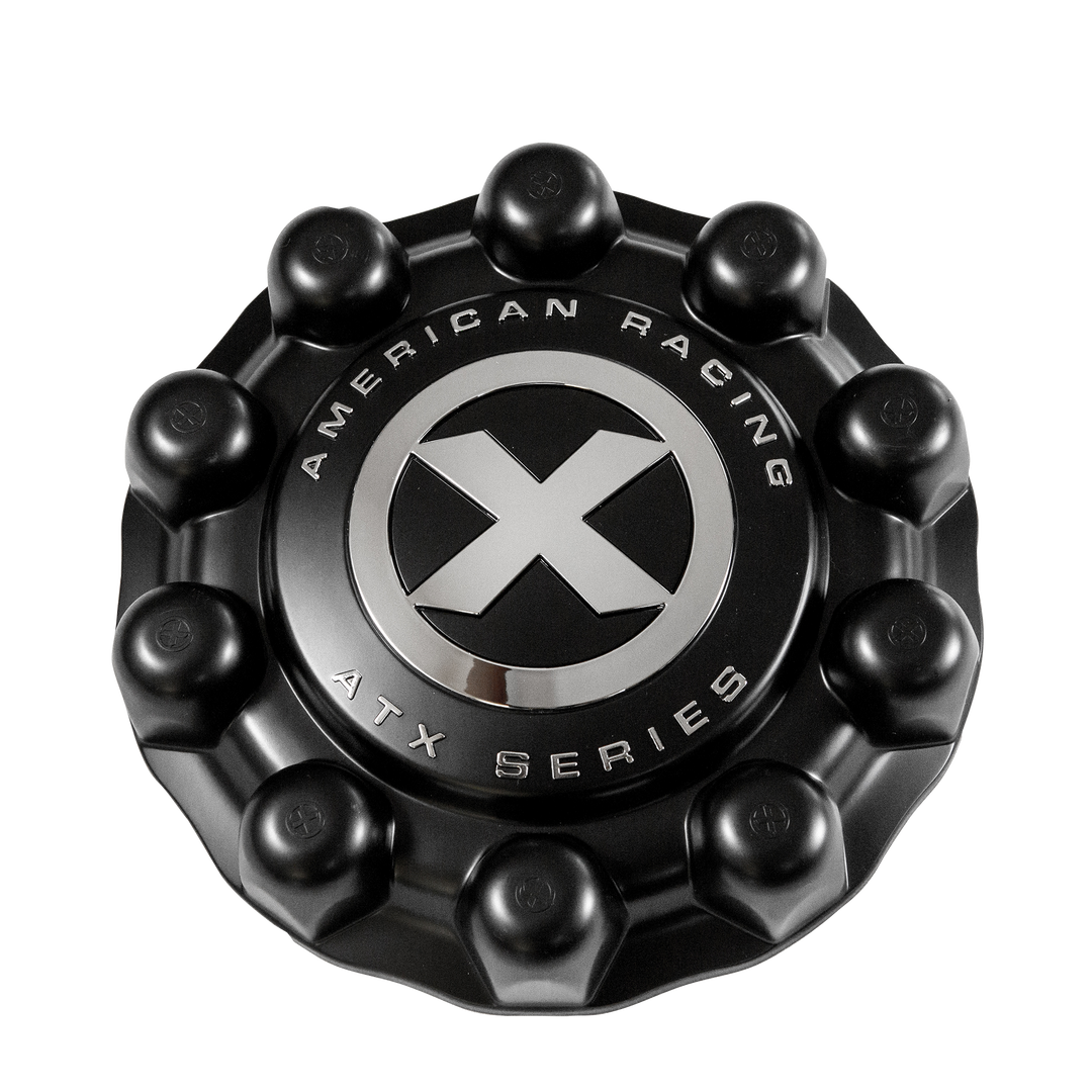 Atx Full Front Snap On  Cap Cover Black