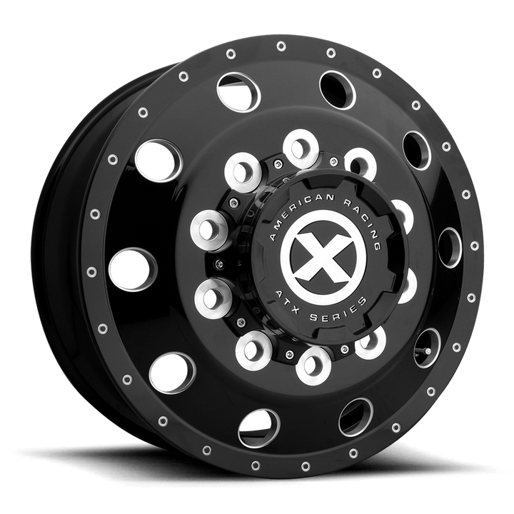 ATX Ao400 Baja 24,5x8,25 10x285,75 144 220,1 Noir brillant fraisé - Avant