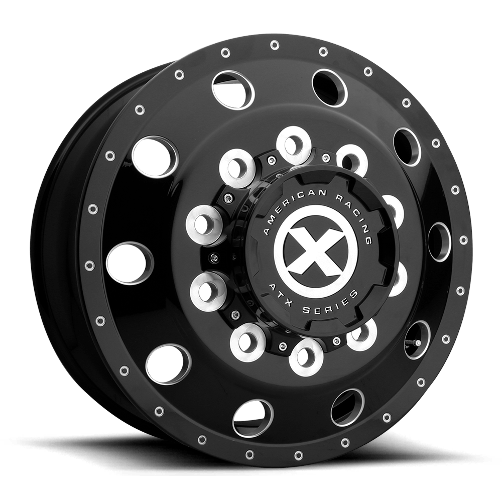 ATX Ao400 Baja 22,5x8,25 10x285,75 145 220,1 Noir brillant fraisé - Avant