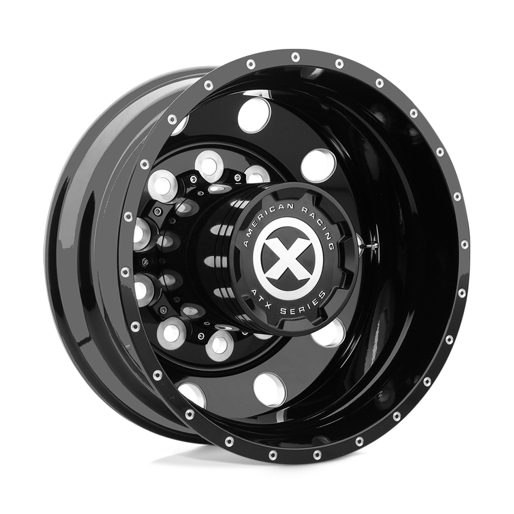 Atx Ao400 Baja 24.5x8.25 10x285.75 -168 220.1 Gloss Black Milled - Rear