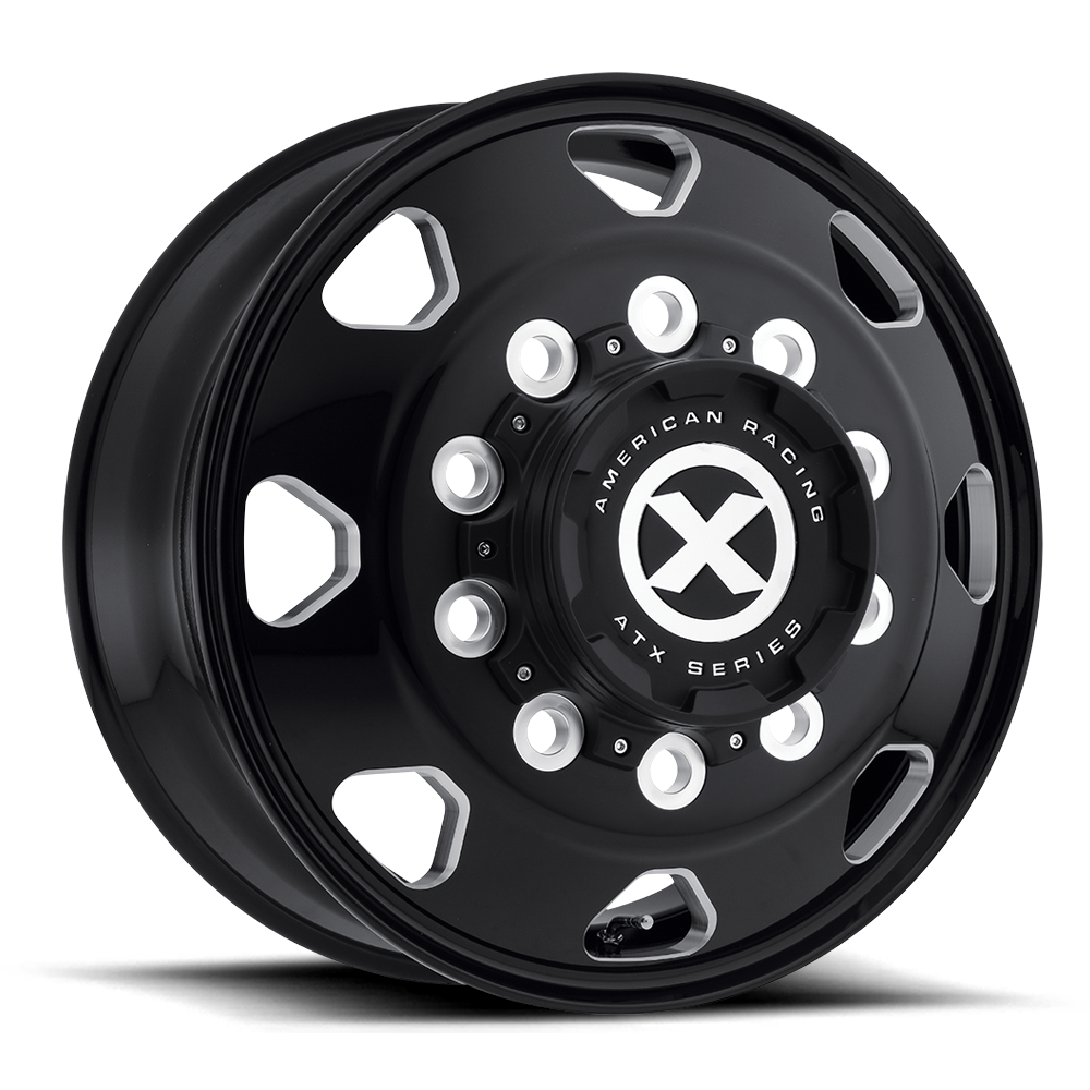 ATX Ao401 Octane 22.5x8.25 10x285.75 144 220.1 Gloss Black Milled