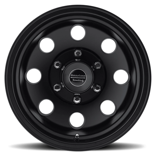American Racing Ar172 Baja 15x10 5x139.7 -43 108 Noir Satiné