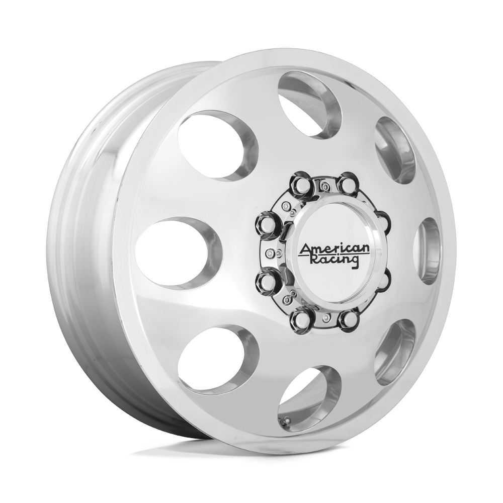 American Racing Ar204 Baja Dually 16x6 8x165.1 111 125.1 Polished - Front