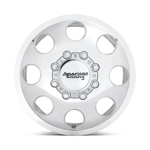 American Racing Ar204 Baja Dually 16x6 8x165.1 111 125.1 Polished - Front