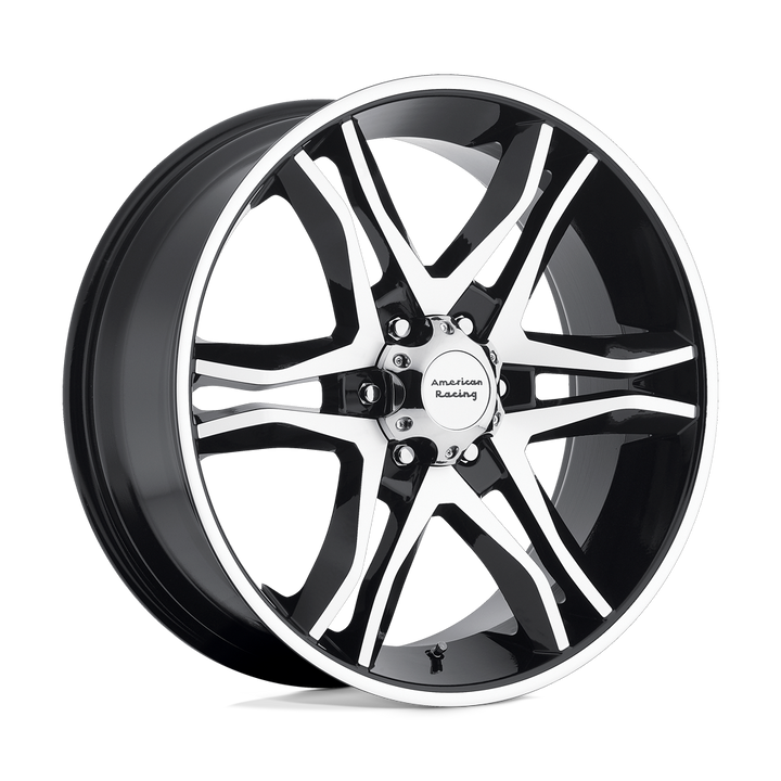American Racing Ar893 Mainline 20x8.5 6x139.7 35 106.1 Noir Brillant Usiné
