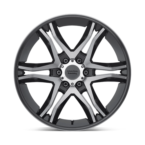 American Racing Ar893 Mainline 20x8.5 6x135 35 87.1 Noir Brillant Usiné
