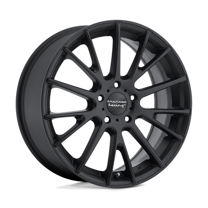 American Racing Ar904 16x7 5x114.3 40 72.56 Noir Satiné